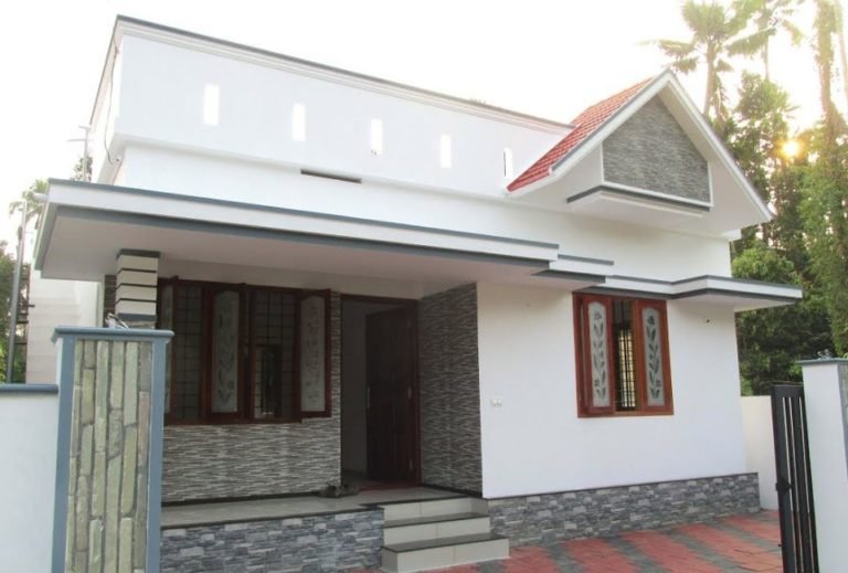 733 Square Feet 2 Bedroom Single Floor Beautiful House and Plan