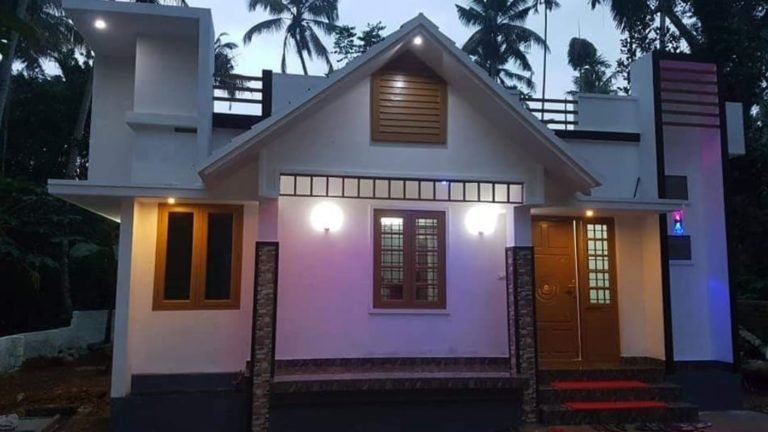 800 Square Feet 2 Bedroom Single Floor Contemporary Style House and Interior