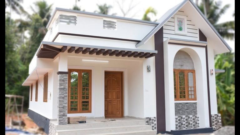 970 Square Feet 2 Bedroom Single Floor Beautiful House and Plan