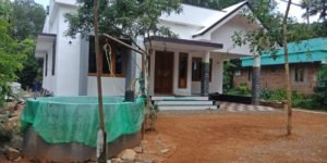 1150 Square Feet 3 Bedroom Single Floor Kerala Style House and Plan