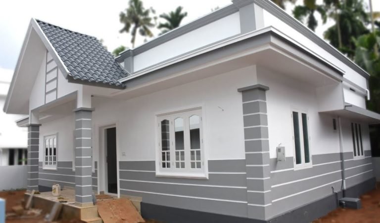 1350 Square Feet 3 Bedroom Single Floor Low Budget Beautiful House and Plan
