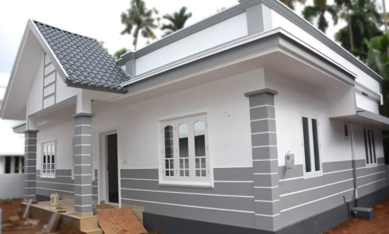 1350 Square Feet 3 Bedroom Single Floor Low Budget Beautiful House and Plan