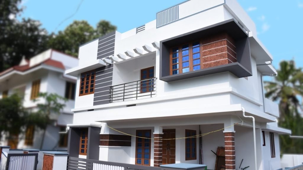 1400 Square Feet 3 Bedroom Double Floor Modern House Design