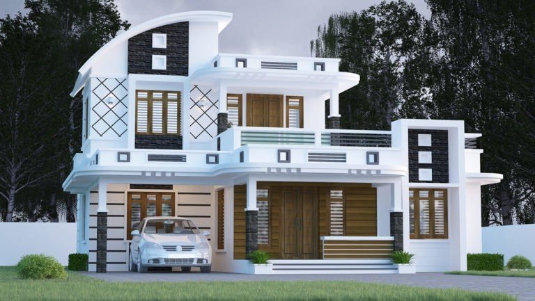 1575 Square Feet 3 Bedroom Contemporary Style Modern Beautiful House Design