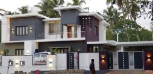 2684 Square Feet 4 BHK Contemporary Style Modern Two Floor Home and Plan