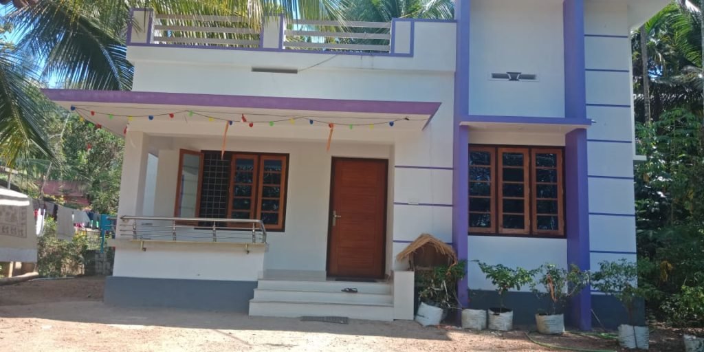 750 Square Feet 2 Bedroom Modern and Beautiful Colorful House and Plan
