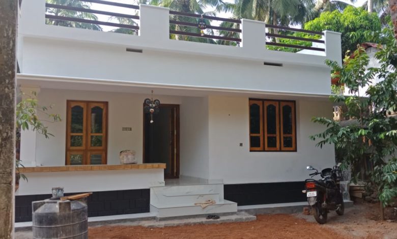 750 Square Feet 2 Bedroom Single Floor Low Budget House and Plan