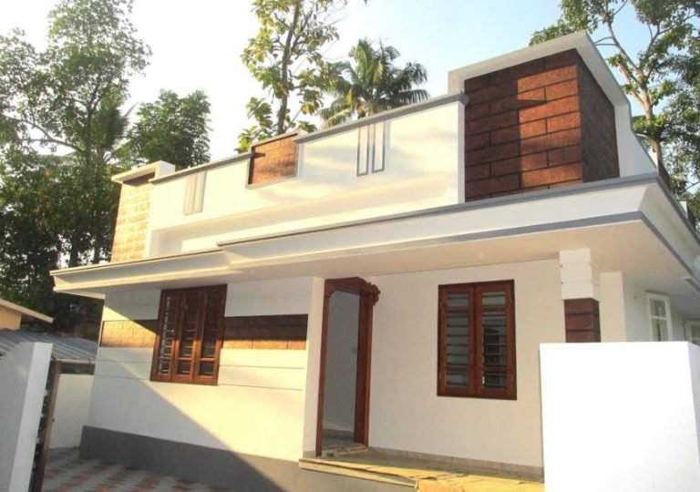 850 Sq Ft 3 BHK Single Floor Modern House at 3.2 Cent Land