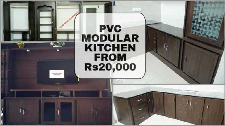 Latest and Modern PVC Modular Kitchen Designs Work