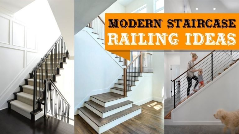 100+ Modern Staircase Railing Design Ideas