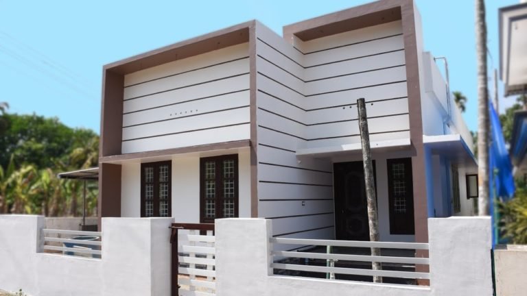 1000 Square Feet 3 Bedroom Box Style Single Floor House and Interior