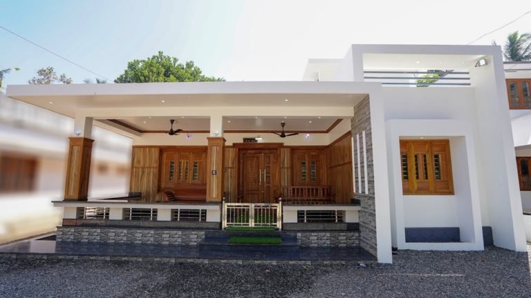 1200 Square Feet 3 Bedroom Modern Low Budget Single Floor House