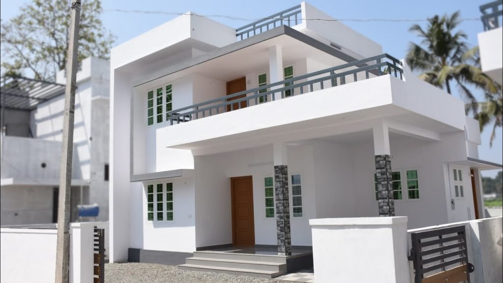1200 Square Feet 3 Bedroom Modern Two Floor Beautiful House at 4 Cent Land