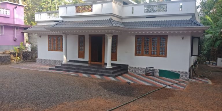1350 Square Feet 3 Bedroom Single Floor Modern Beautiful House and Plan