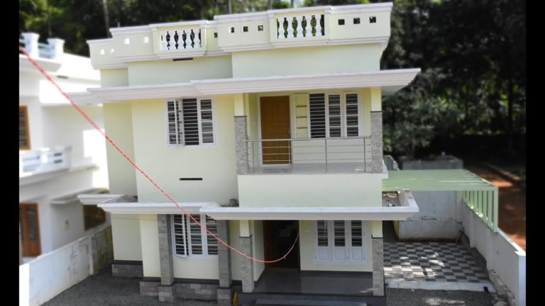 1600 Square Feet 3 Bedroom Double Floor Beautiful House at 6 Cent Plot