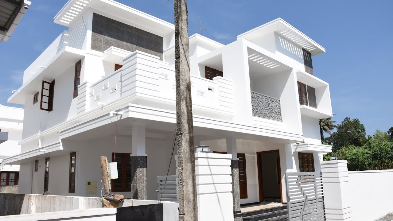 2200 Square Feet 4 Bedroom Modern Beautiful Two Floor House and Interior