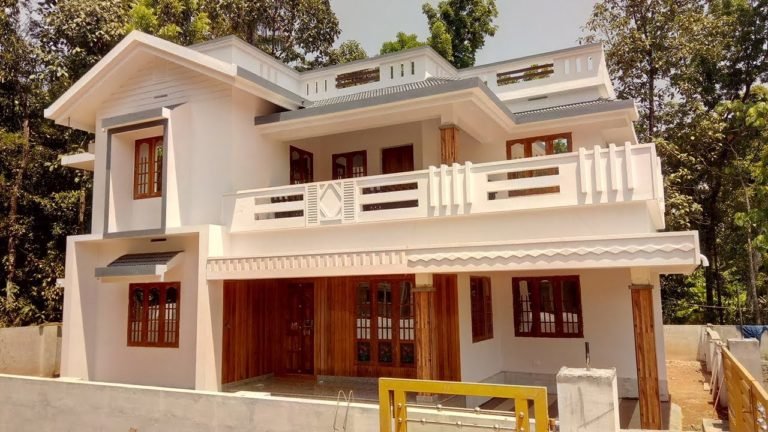 2200 Square Feet 4BHK Beautiful Double Floor House at 7 Cent Land