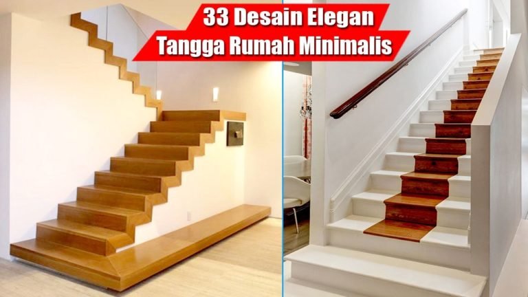 33 Latest Modern Minimalist Stair Design Models