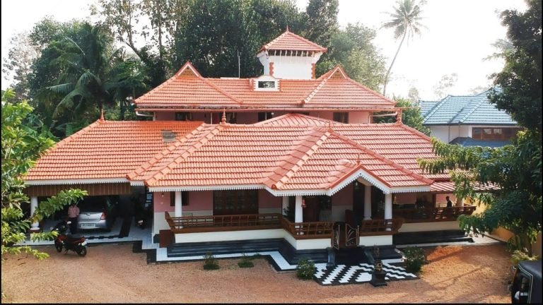 3332 Square Feet 4 Bedroom Kerala Traditional Beautiful House and Interior