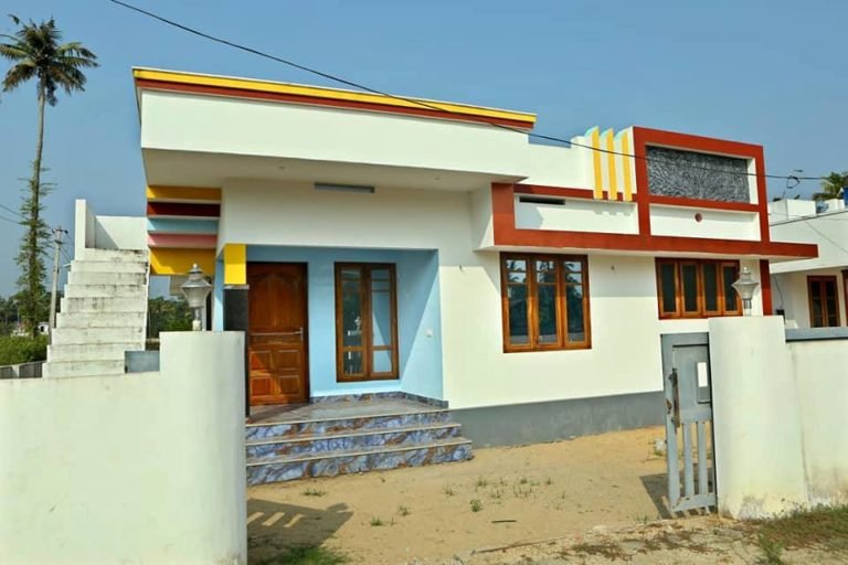 800 Square Feet 2 Bedroom Single Floor Low Budget House and Plan