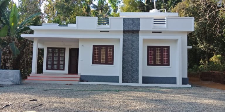 900 Square Feet 2 Bedroom Modern Beautiful Single Floor House and Plan
