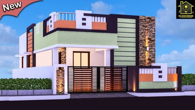 Best 30 Small and Single Floor Modern beautiful House Front Elevation Designs