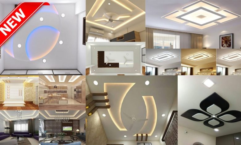 Top 50 Modern Beautiful False Gypsum Ceiling Designs Ideas