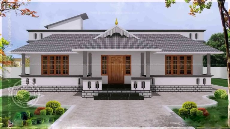 1560 Sq Ft 4BHK Traditional Nalukettu Style Single Floor House and Plan