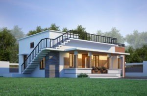 600 Sq Ft 3BHK Single Floor Low Budget House and Plan, 9 Lacks