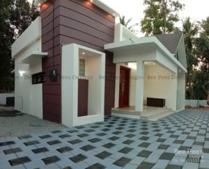 715 Square Feet 2BHK Modern and Beautiful House and Plan