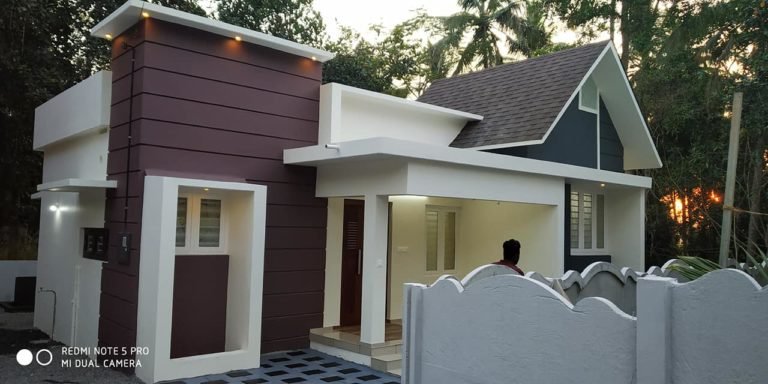 715 Square Feet 2BHK Modern and Beautiful House and Plan