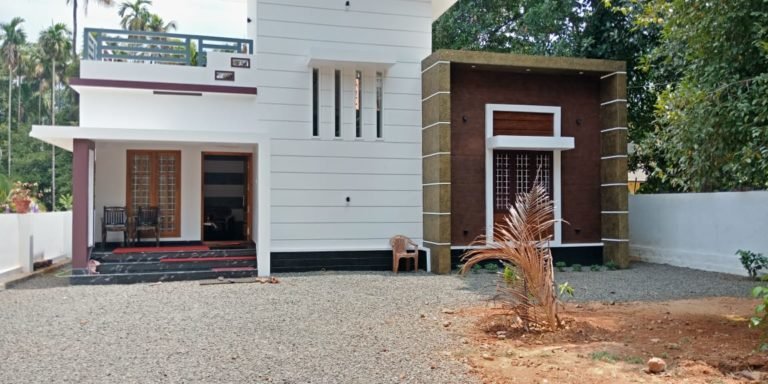 750 Square Feet 2 Bedroom Beautiful Single Door House and Plan