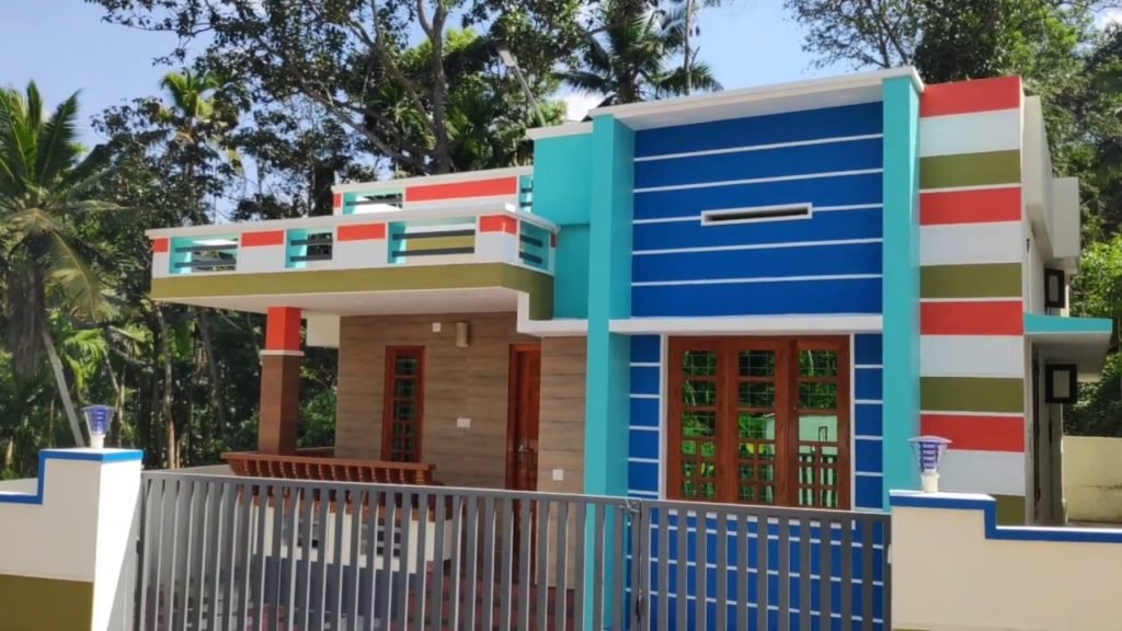 900 Square Feet 3BHK Single Floor Beautiful House at 4 Cent Plot