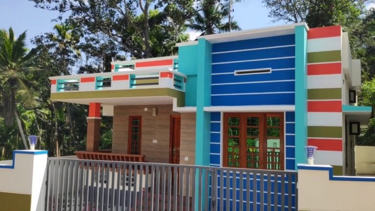900 Square Feet 3BHK Single Floor Beautiful House at 4 Cent Plot