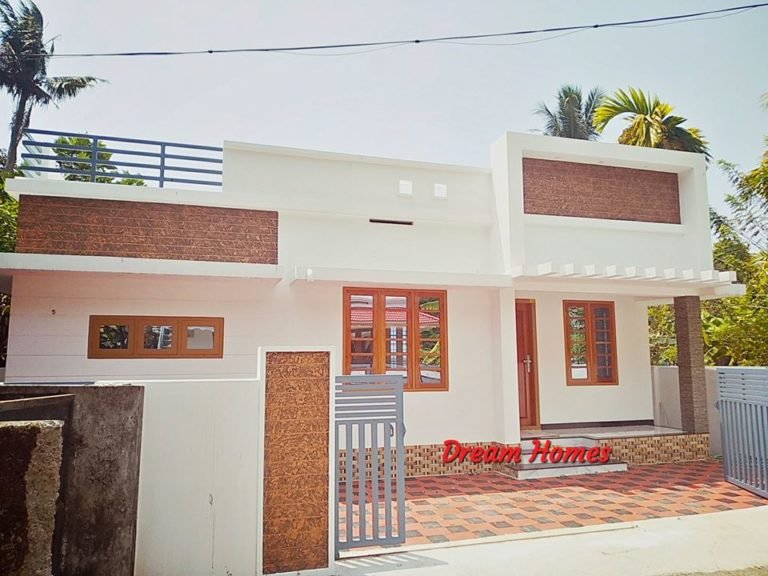 988 Sq Ft 3BHK Single Floor Modern and Beautiful House and Plan