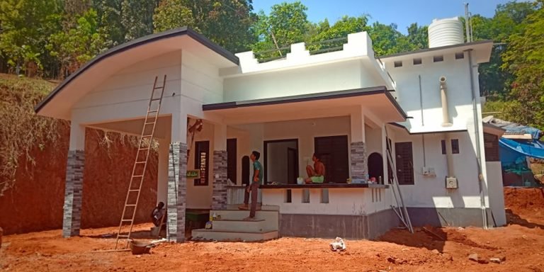 996 Sq Ft 3BHK Low Budget Single Floor House and Plan, Cost 13 Lacks