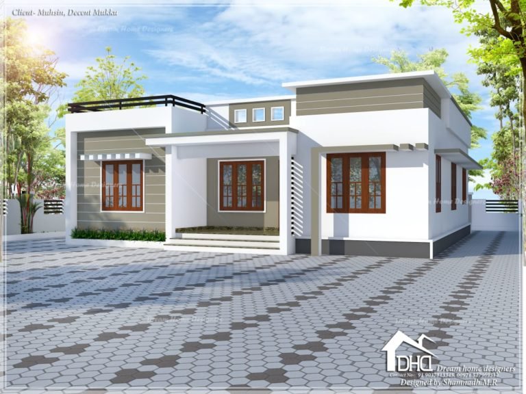 1026 Sq Ft 3 Bath Attached Bedroom Beautiful House and Plan, 15.40 Lacks