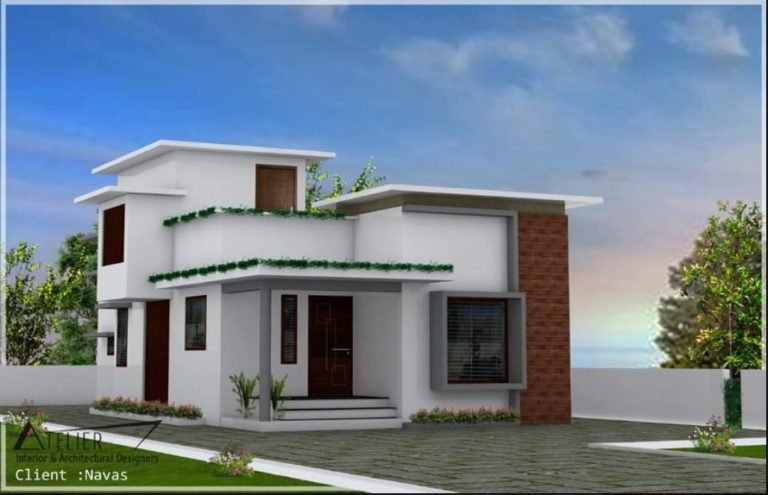 1152 Sq Ft 2BHK Single Floor Modern House Plan