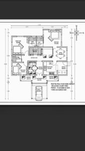 1424 Sq Ft 3BHK Traditional Style Single Floor Beautiful House and Plan