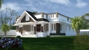 1557 Sq Ft 3BHK Traditional Style Single Floor Beautiful House and Plan