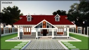 2300 Sq Ft 4BHK Nalukettu Style Single Storey Traditional House Design Plan
