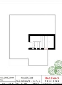 649 Sq Ft 2BHK Single Floor Low Budget Beautiful House and Plan