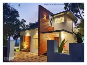 1000 Sq Ft 2BHK Contemporary Style Single-Storey House Free Plan