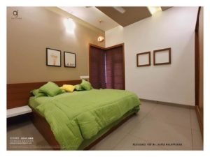 1000 Sq Ft 2BHK Contemporary Style Single-Storey House Free Plan