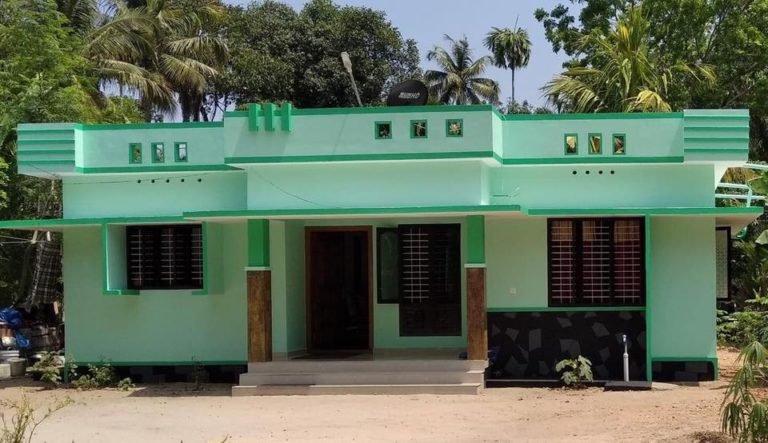 1026 Sq Ft 3BHK Low Budget Single Floor Beautiful House and Plan, 15 Lacks