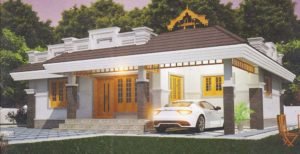 1089 Sq Ft 2BHK Traditional Style Single-Storey House and Free Plan