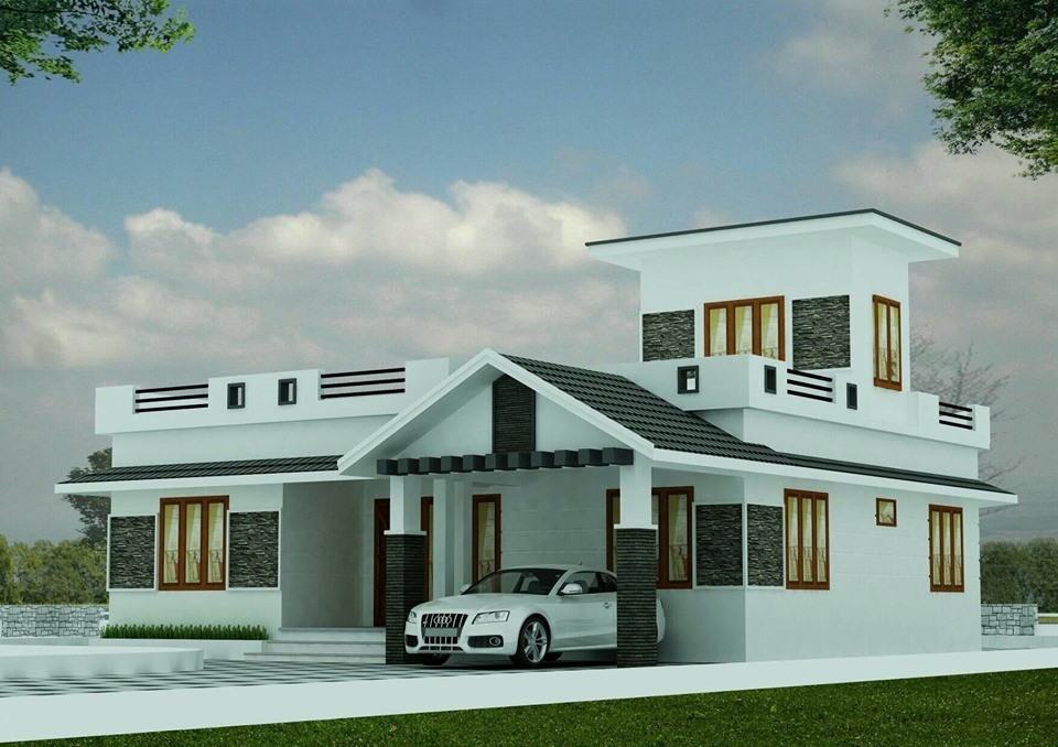 1094 Sq Ft 2BHK Single Floor Beautiful House and Free Plan
