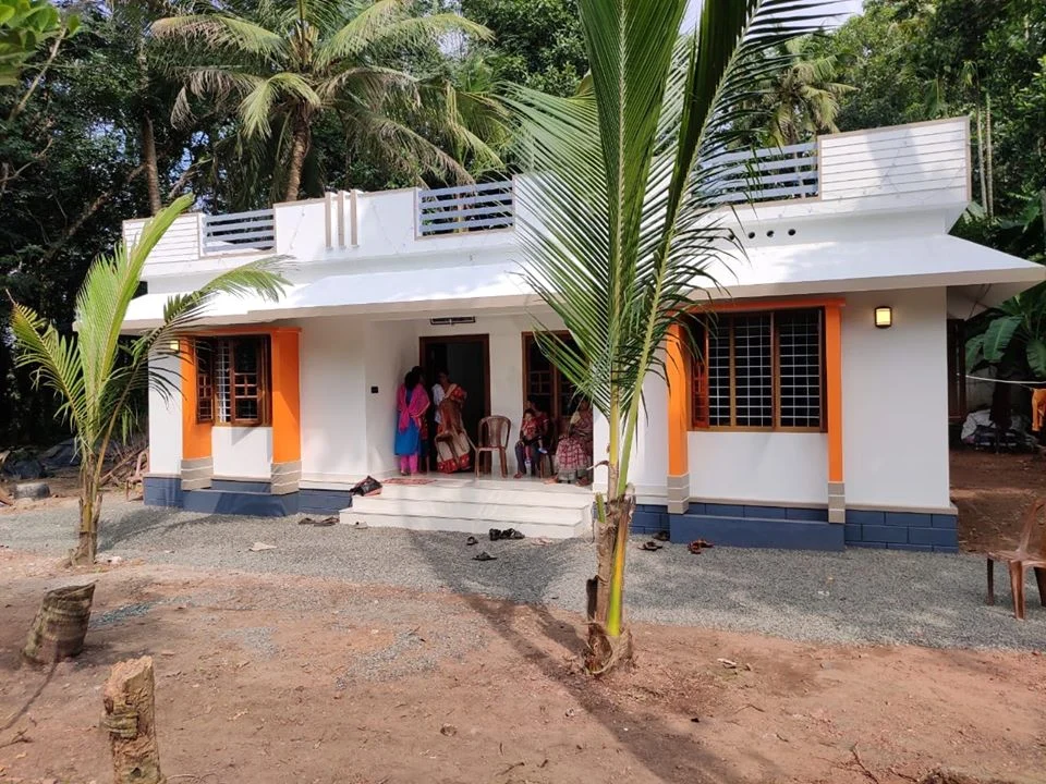 1331 Sq Ft 3BHK Single-Storey Low Budget Beautiful House and Plan