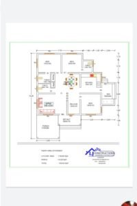 1335 Sq Ft 3BHK Single-Storey Beautiful House and Plan, 27 Lacks