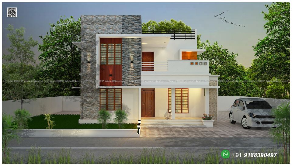 House Plan 3bhk In 700 Sq Ft, Small House Plans Kerala Style 900 Sq Ft